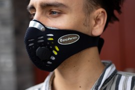 A Respro mask (Photo by: Justin Chatman) 