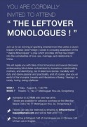 "The Leftover Monologues"