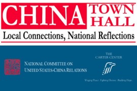 CHINA Town Hall with former US President Jimmy Carter | National Committee on United States- China Relations