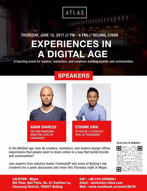 EXPERIENCES IN A DIGITAL AGE