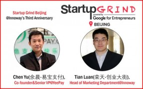 Startup Grind Beijing Hosts Chen Yu & Tian Luan